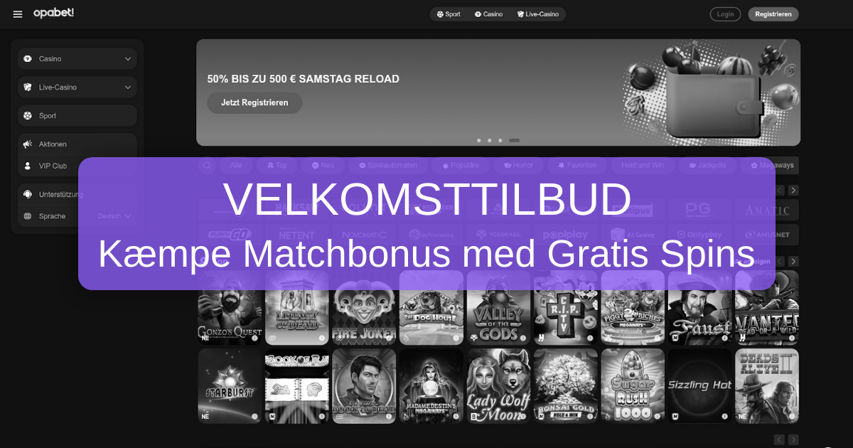 Opabet Casino Danmark